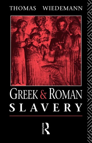 Cover for Greek and Roman slavery