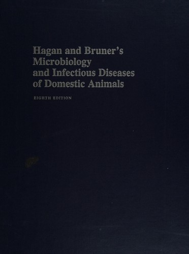 Cover for Hagan and Bruner's microbiology and infectious diseases of domestic animals