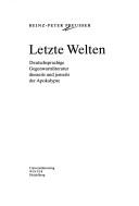 Cover for Letzte Welten