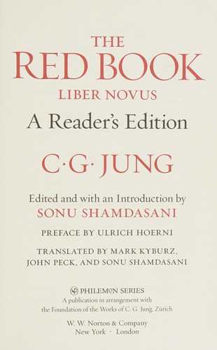 Cover for The red book = Liber novus