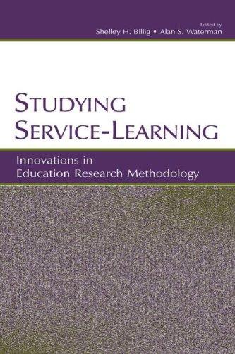 Cover for Studying Service-Learning
