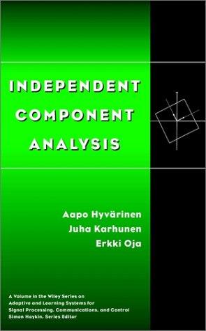 Cover for Independent Component Analysis