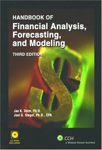 Cover for Handbook of Financial Analysis, Forecasting and Modeling