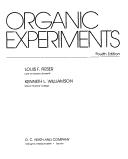 Cover for Organic experiments