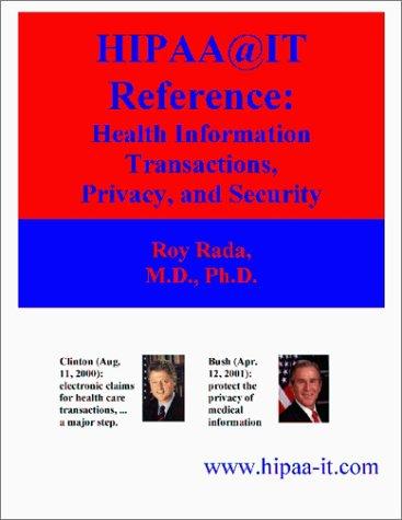Cover for HIPAA@IT Reference 