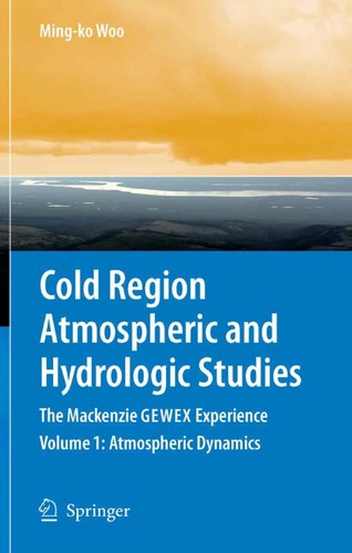 Cover for Cold region atmospheric and hydrologic studies