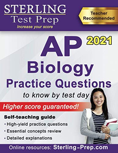 Cover for Sterling Test Prep AP Biology Practice Questions