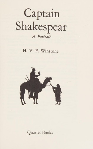 Cover for Captain Shakespear