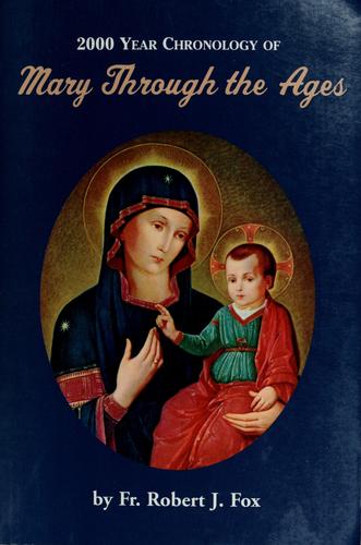 Cover for 2000 year chronology of Mary through the ages