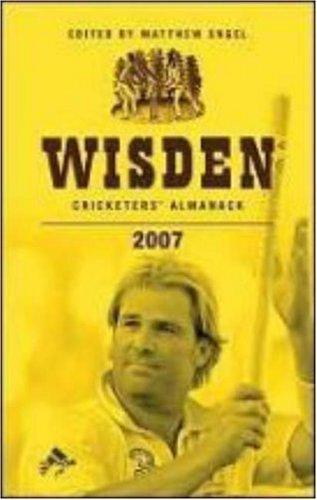Cover for Wisden Cricketers' Almanack 2007 (Wisden Cricketers' Almanack)