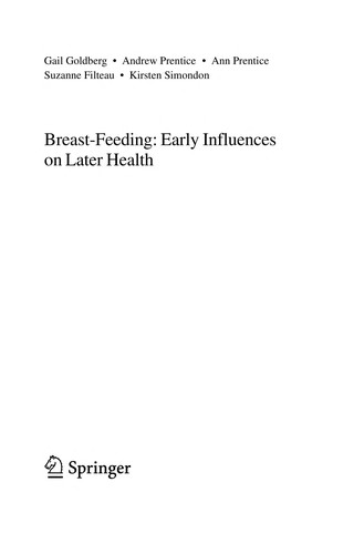 Cover for Breast-Feeding: Early Influences on Later Health