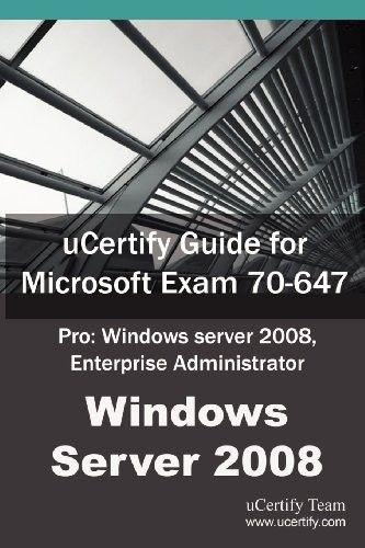 Cover for uCertify Guide for Microsoft Exam 70-647 : Pro