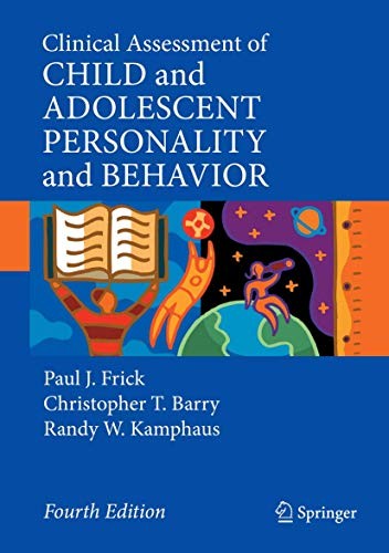 Cover for Clinical Assessment of Child and Adolescent Personality and Behavior