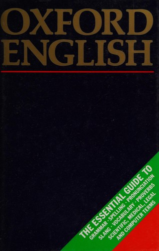 Cover for Oxford English