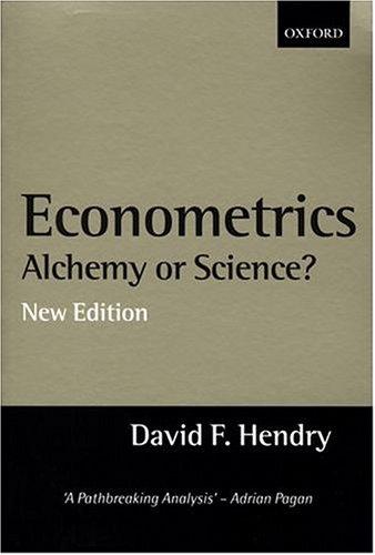 Cover for Econometrics