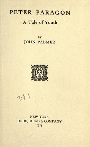 Cover for Peter Paragon