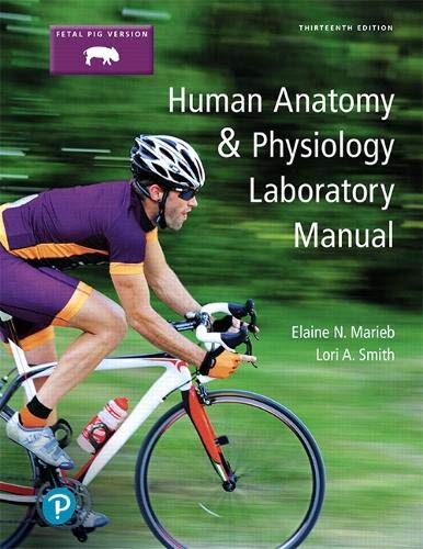 Cover for Human Anatomy & Physiology Laboratory Manual, Fetal Pig Version