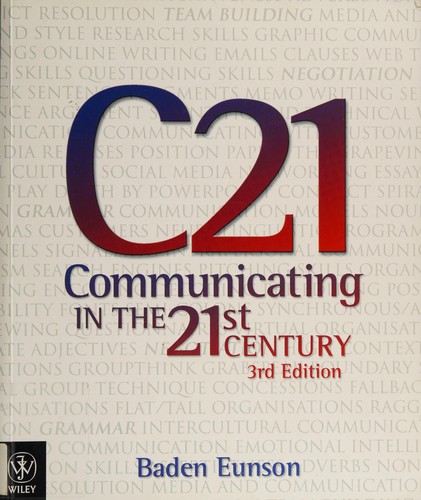 Cover for Communicating in the 21st Century