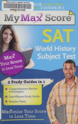 Cover for SAT world history subject test