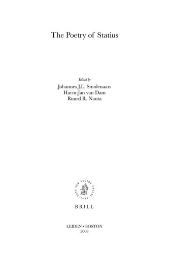Cover for The poetry of Statius