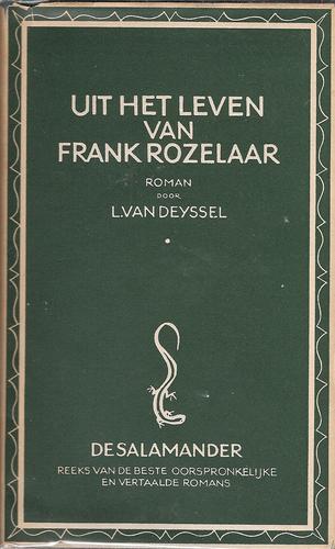Cover for Uit het leven van Frank Rozelaar