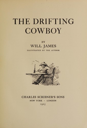 Cover for The drifting cowboy