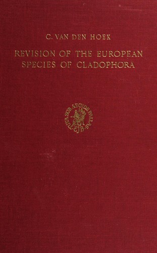 Cover for Revision of the European species of Cladophora