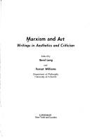 Cover for Marxism & Art