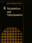 Cover for Metabolism and mitochondria