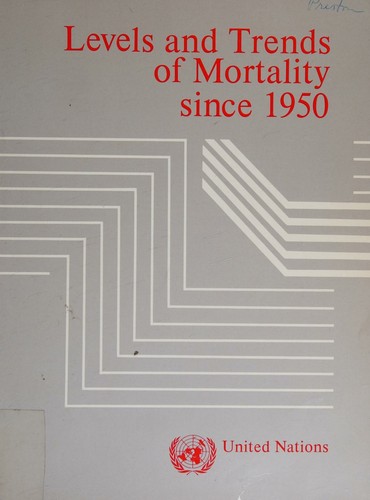 Cover for Levels and trends of mortality since 1950