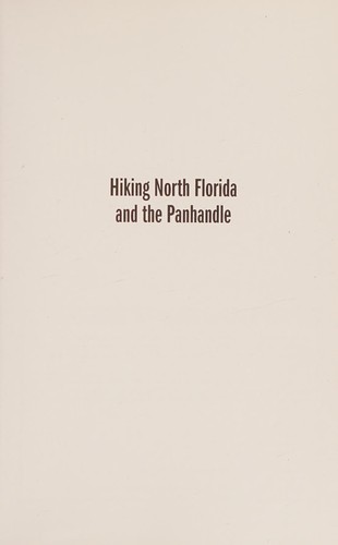 Cover for Hiking North Florida and the Panhandle