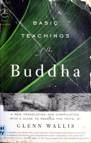Cover for Basic teachings of the Buddha