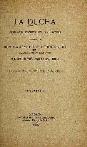 Cover for La ducha