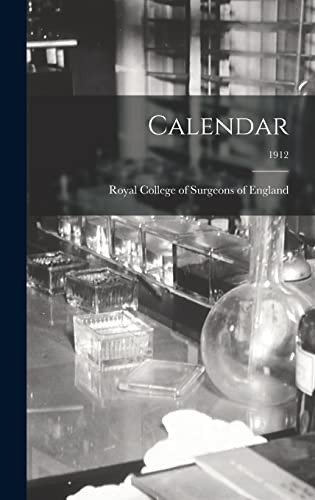 Cover for Calendar; 1912