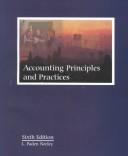 Cover for Accounting principles and practices