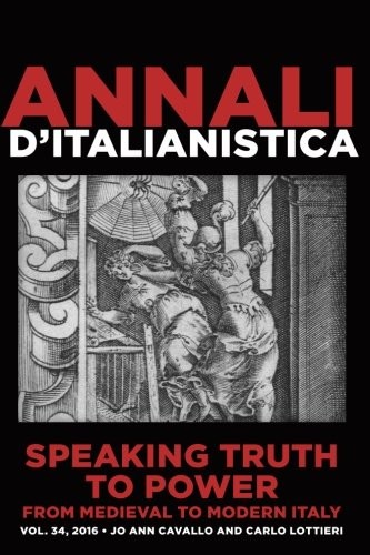Cover for Speaking Truth to Power from Medieval to Modern Italy