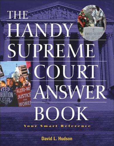 Cover for The Handy Supreme Court Answer Book (The)
