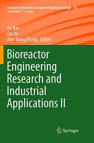 Cover for Bioreactor Engineering Research and Industrial Applications II
