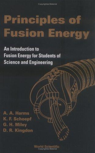 Cover for Principles of Fusion Energy