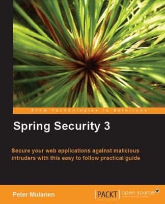 Cover for Spring Security 3