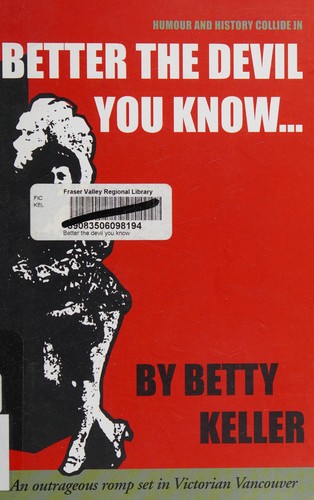 Cover for Better the Devil You Know
