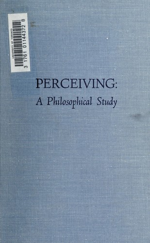 Cover for Perceiving