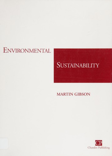 Cover for Environmental Sustainability for Business (Chandos Series on the Environment)