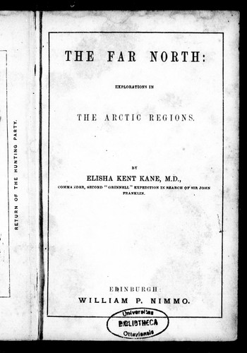Cover for The far north