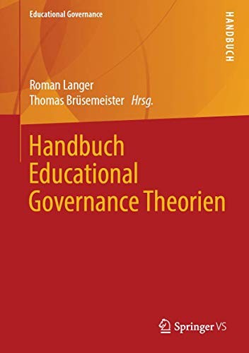 Cover for Handbuch Educational Governance Theorien
