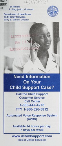 Cover for Need information on your child support case?