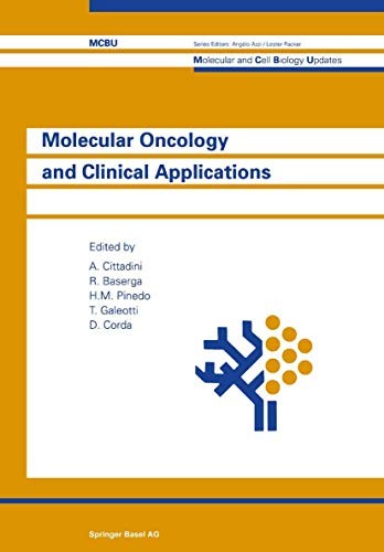 Cover for Molecular Oncology and Clinical Applications