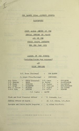 Cover for [Report 1972]