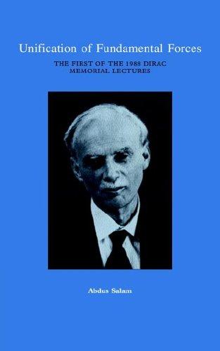 Cover for Unification of Fundamental Forces