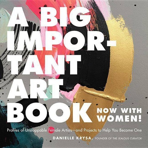 Cover for A big important art book (now with women)